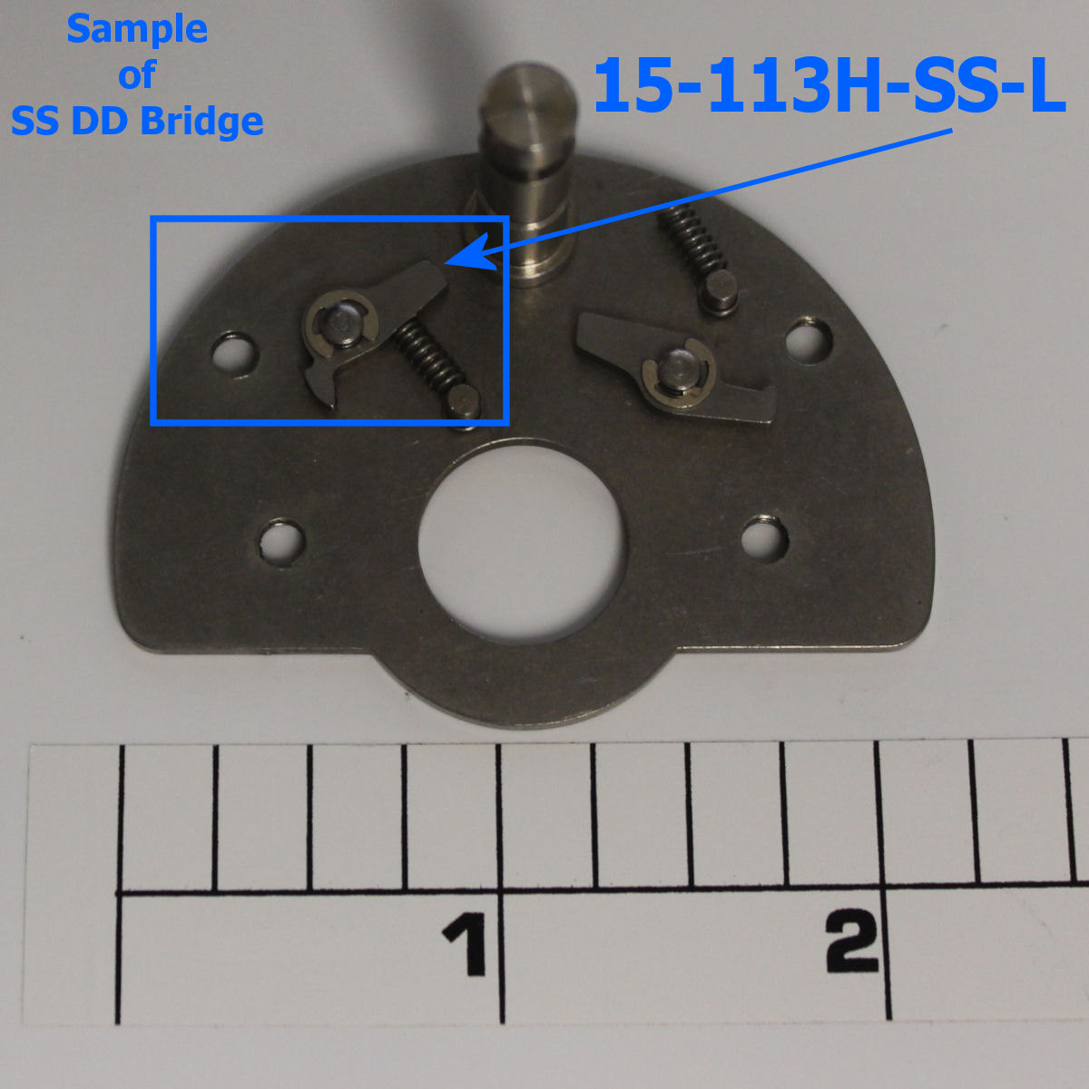 15-113H-SS-L Dog, Left Side SS Dog (for DD bridge) (CUSTOM)