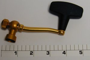 15-705Z Handle, Black/Gold (LEFT HANDED)