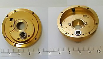 1-30SN Plate, Handle Side Plate Assembly with Bridge