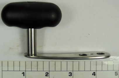 24N-112H Handle, Rubberized Knob