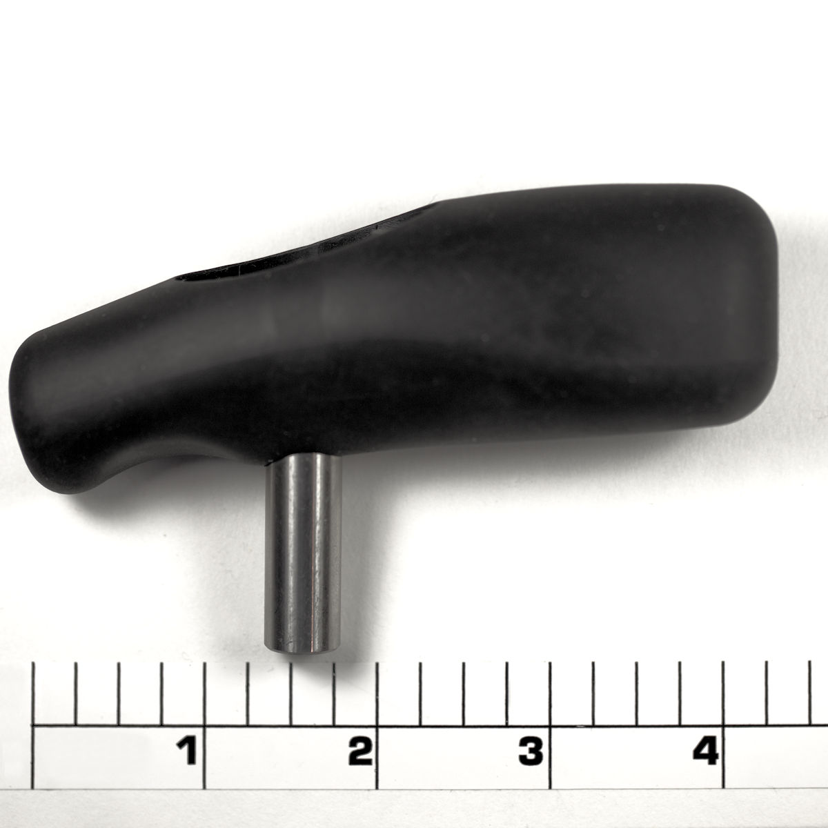 25-50ViS Knob, Molded Knob, Rubberized (LONG BANANA STYLE)