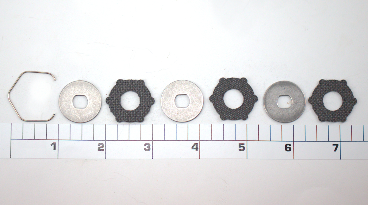 56-SSVi6500LLSP Kit, Drag Washers Complete, HT-100™ (7 pcs)