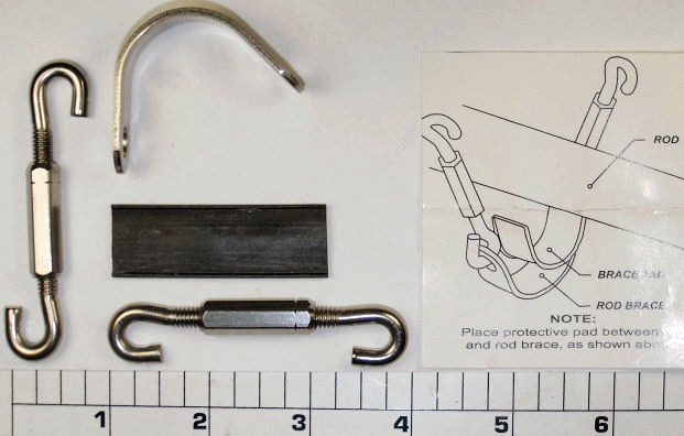 56C-115 Rod Brace, Complete Assembly