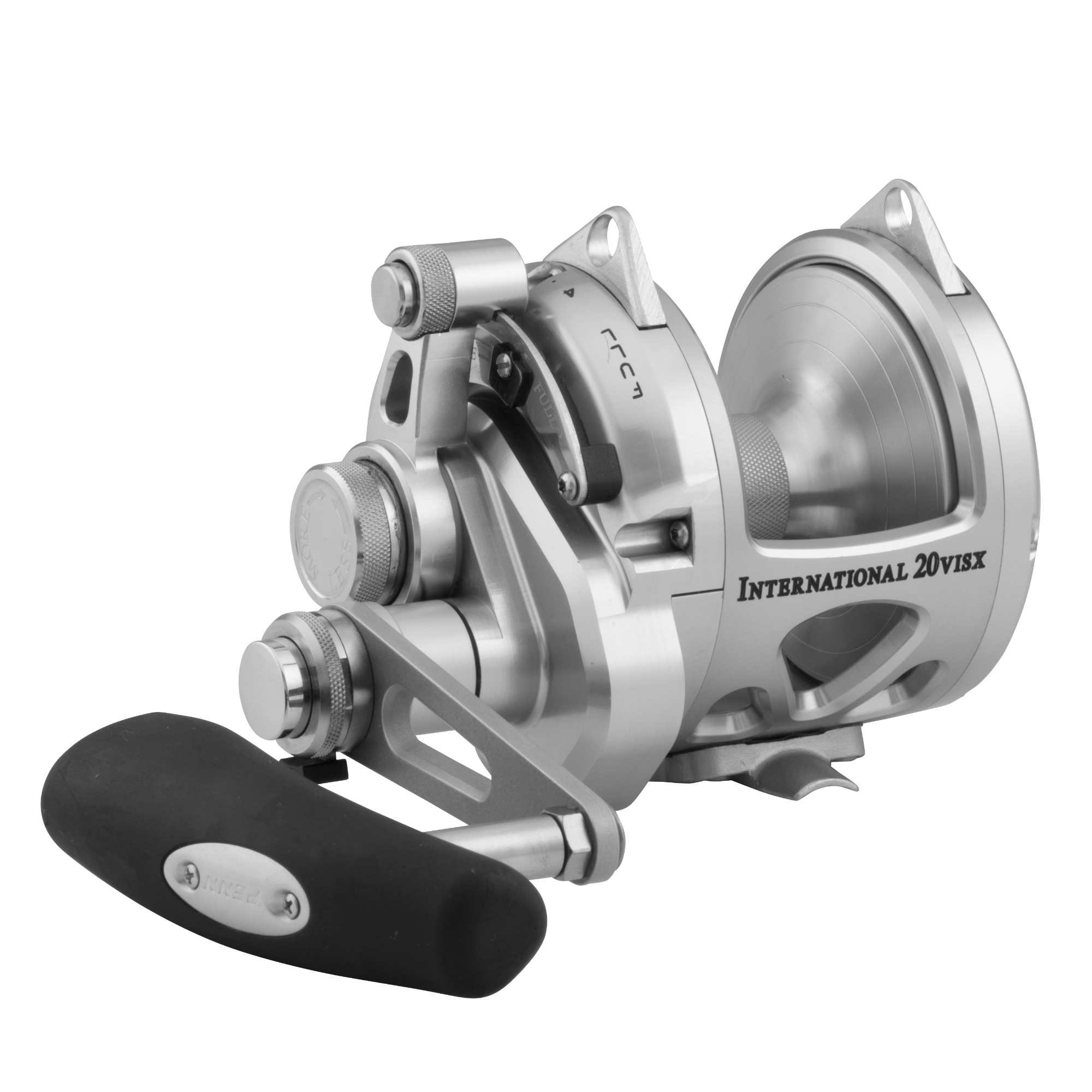 Penn 20VISXS Silver International VISX 2-Speed Reel