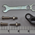 33C-15KG KIT: Clamp, Rod, Graphite Clamp w/Ring with Studs, Nuts and Wrench