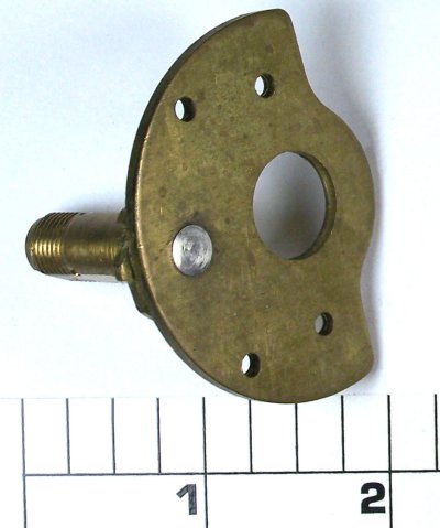 3-66LH Bridge with Sleeve (Brass) (Left Hand)