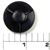 52-720Z Knob, Drag Knob (for Black/Gold)