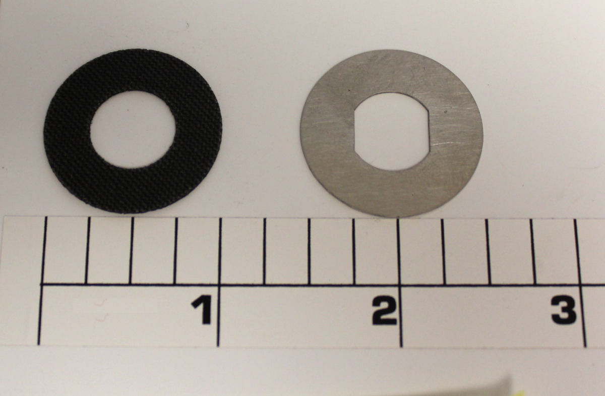 4-113HSPBY Set: Thin SS washer and 0.76 Carbontex washer (use with 98-320AT)